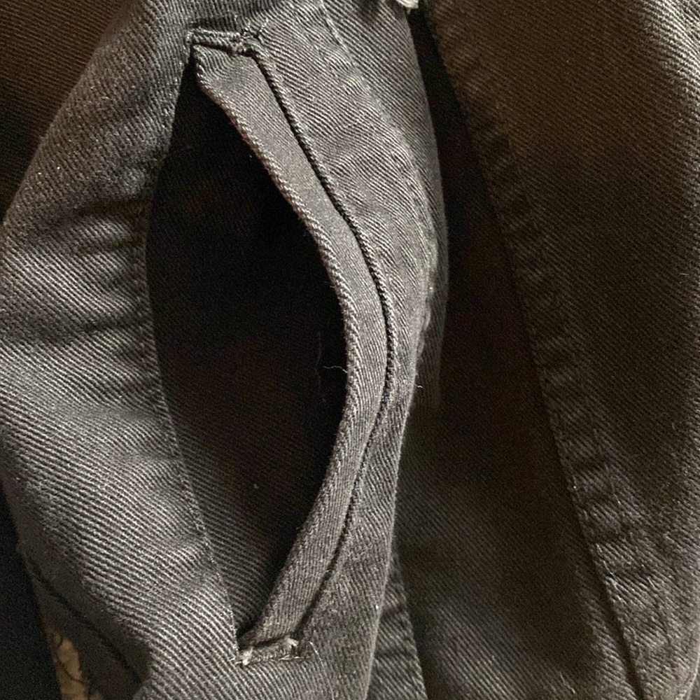 American BAZI distressed denim jacket NWT - Picture 13 of 14